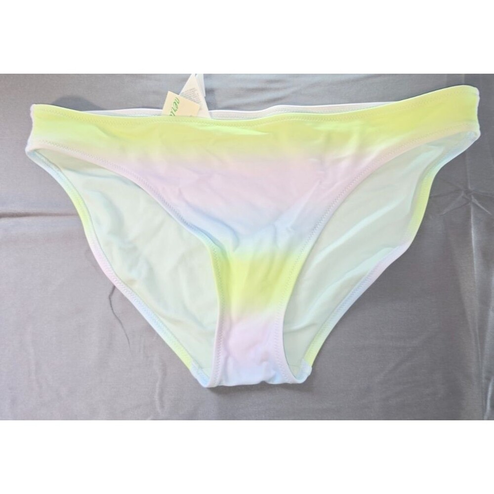 Aerie Blue Green Purple Bikini Swim Bathing Suit Bottom Large L New